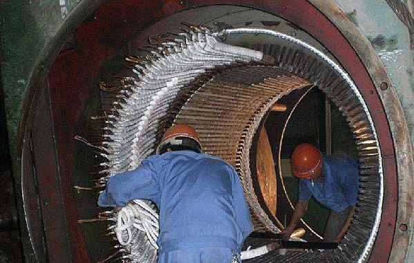 西安西瑪高壓電機(jī)定子線圈接地故障案例解析。
